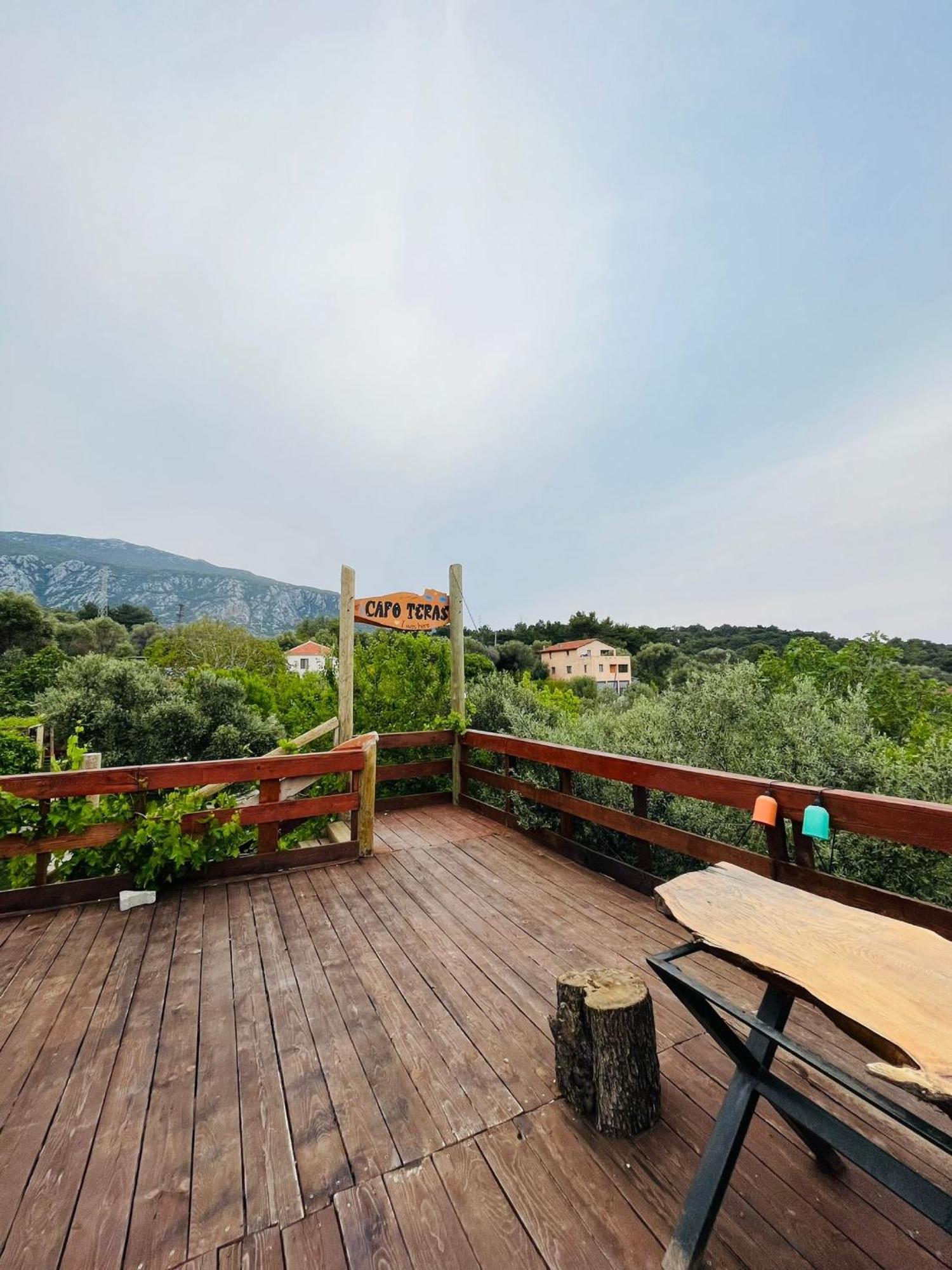Tiny House Framed By Nature Near Sea In Karaburun Villa Izmir Exteriör bild